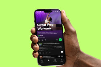 Spotify Fitness Hub With Peloton