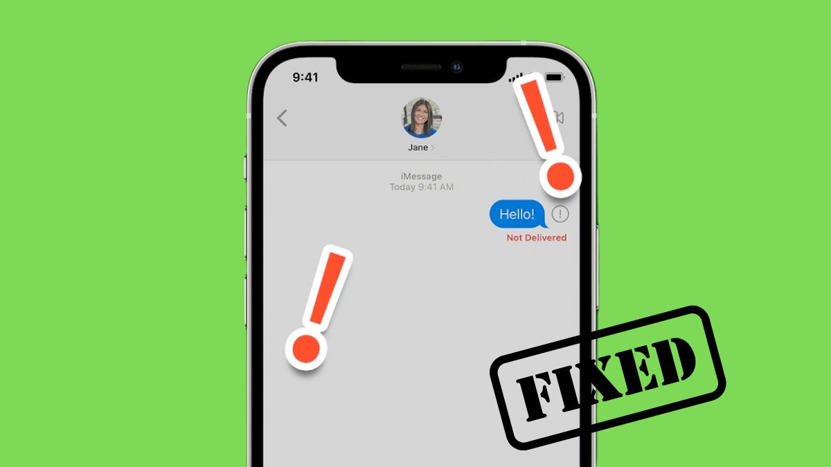 iMessage Not Working for One Contact