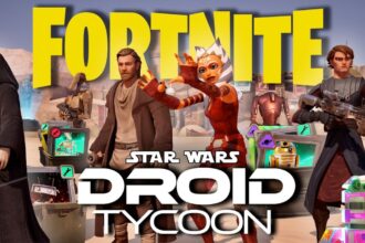 Get the Groundmech Droid in Fortnite Star Wars Droid Tycoon