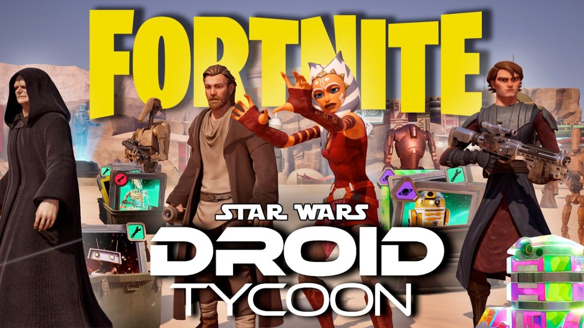 Get the Groundmech Droid in Fortnite Star Wars Droid Tycoon