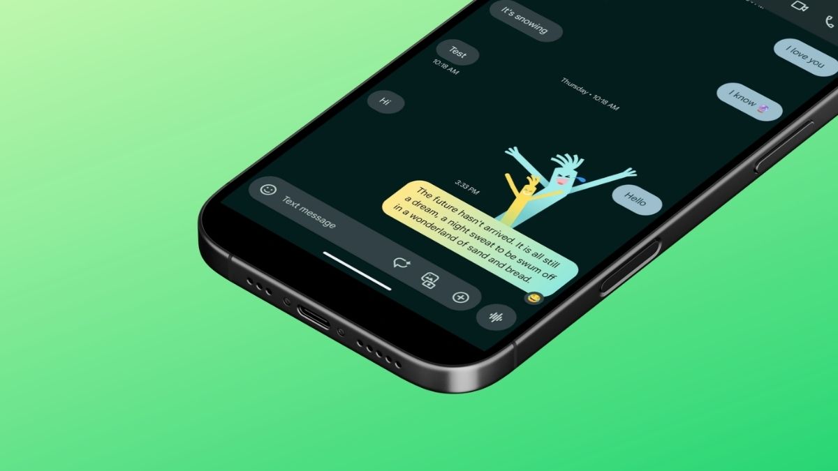 Google Messages Screen Effects