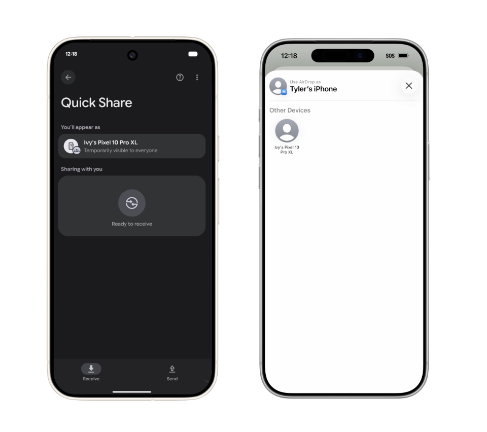 Receive Files from iPhone on Android 1