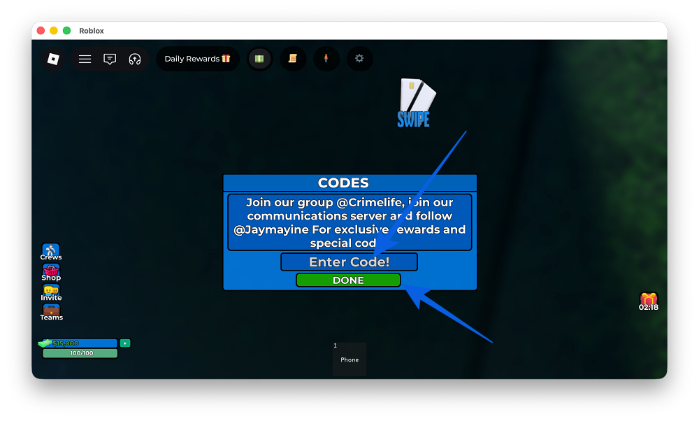 Redeem Codes in Cali Shootout