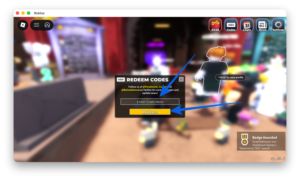 Redeem Tower Defense Simulator Codes