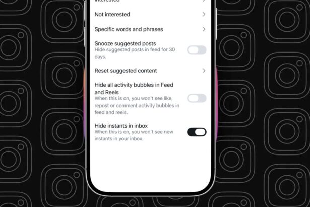 Turn Off Instagram Instants Feature