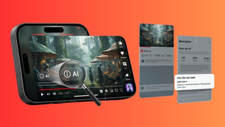 YouTube Introduces Automatic Labels for AI-Generated Videos