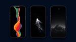 black and dark iPhone wallpapers