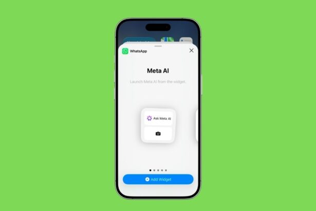 Add a WhatsApp Widget to Your Home Screen