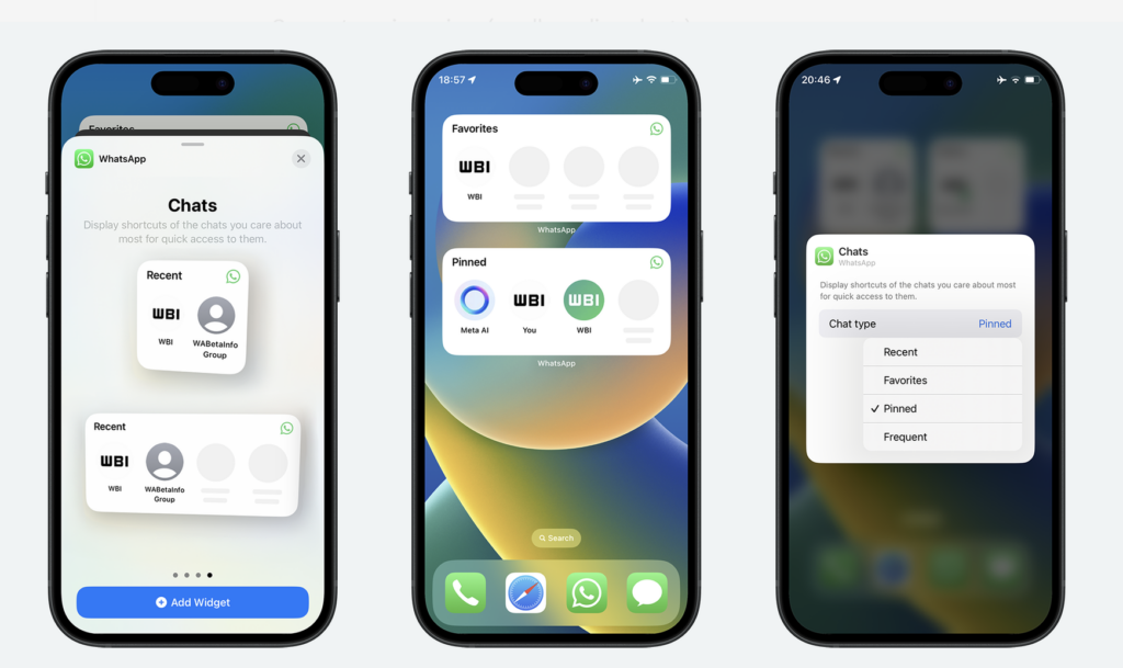 Add a WhatsApp Widget to Your Home Screen on iPhone