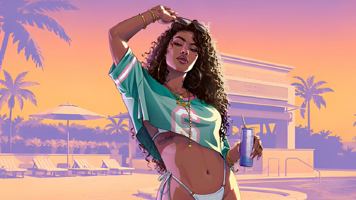 GTA 6 Cover Art Girl