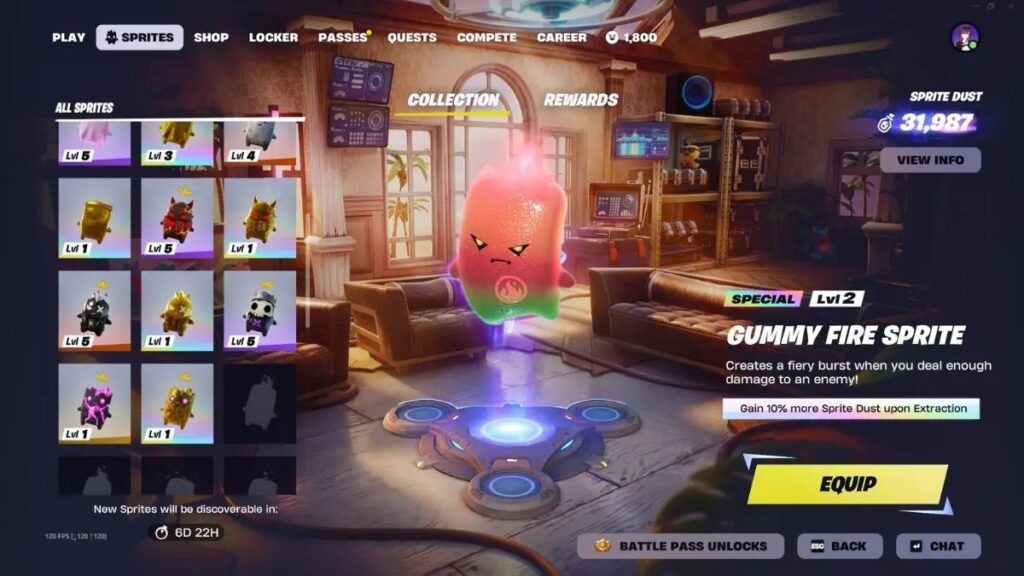 Gummy Sprites in Fortnite