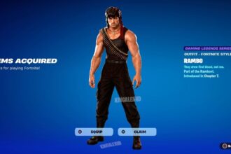 How to get the Rambo skin in Fortnite