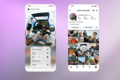 Instagram Now Lets You Reorder Posts on Your Profile Grid