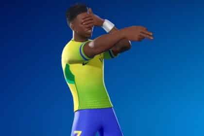 The Vini Jr. Fortnite Skin