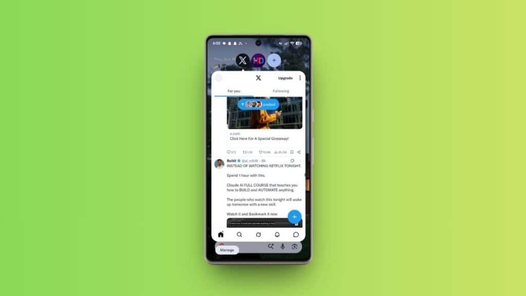 Use the App Bubbles Feature in Android 17