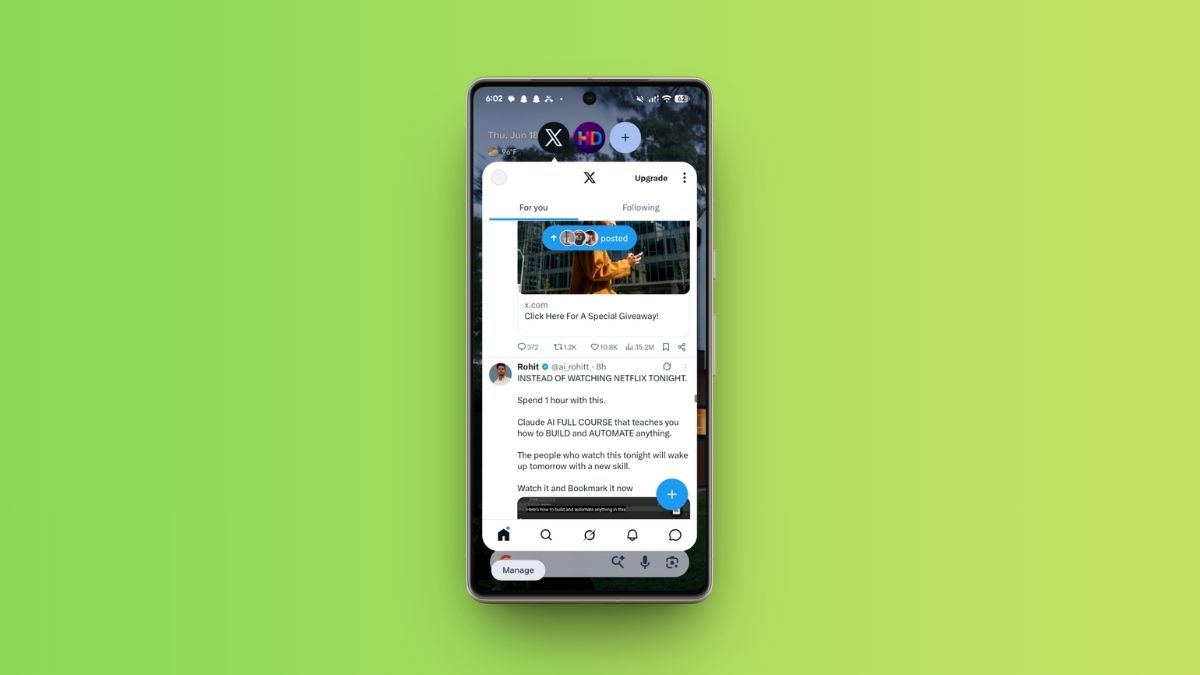 Use the App Bubbles Feature in Android 17