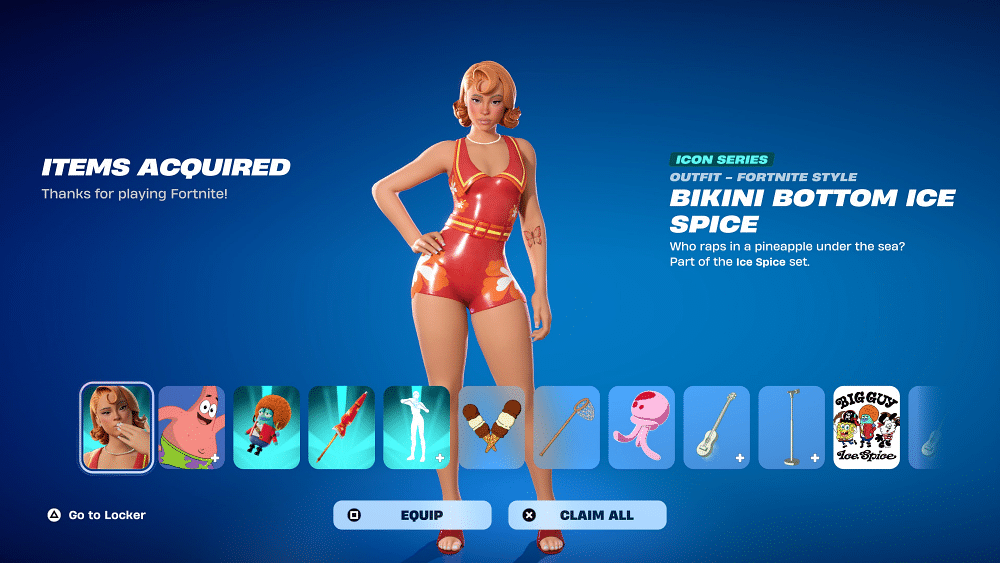 All Bikini Bottom Ice Spice Cosmetics and Prices