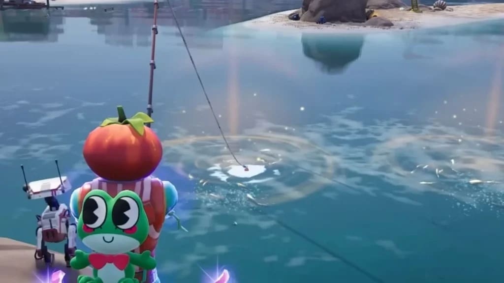 All Loot from Fortnite Golden Fishing Spots