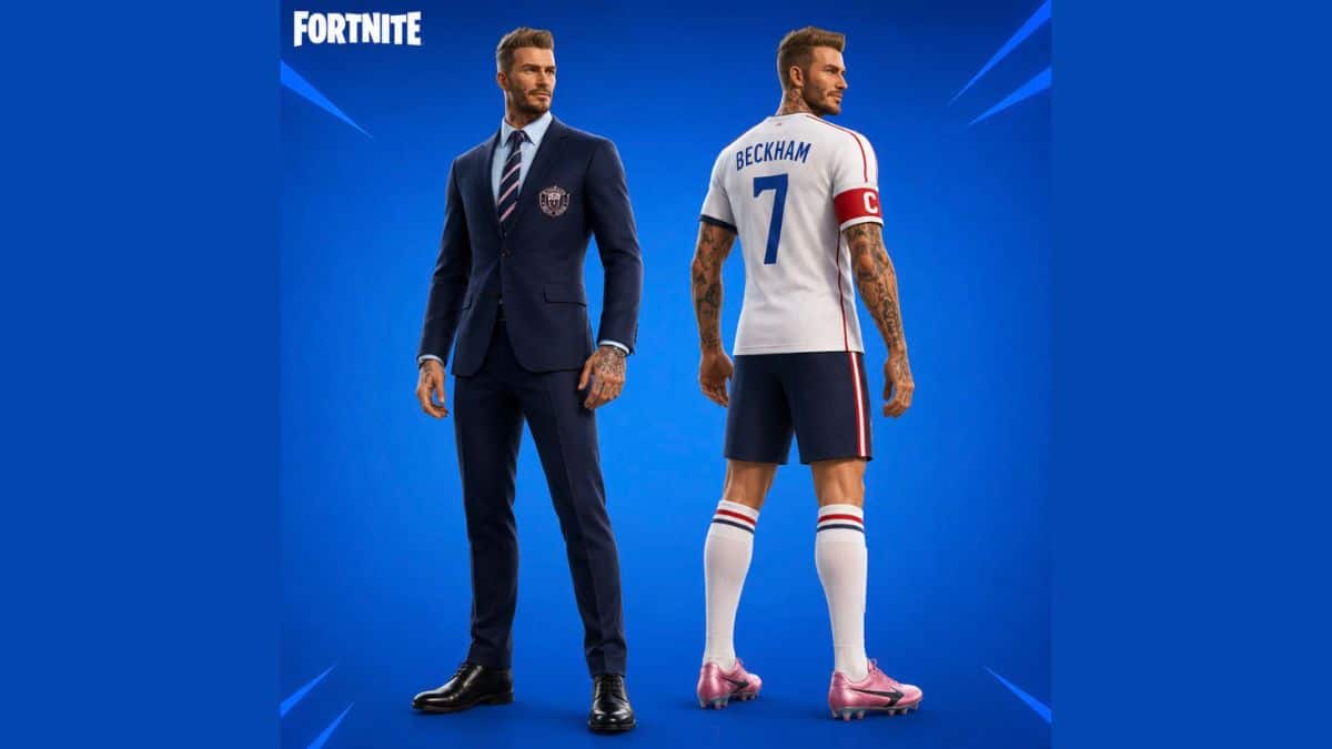 David Beckham Skins in Fortnite