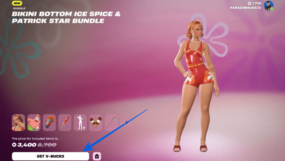 Get the Bikini Bottom Ice Spice Skin in Fortnite
