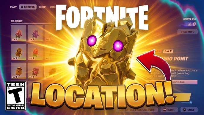 Gold Sprite Spawn Odds and Locations