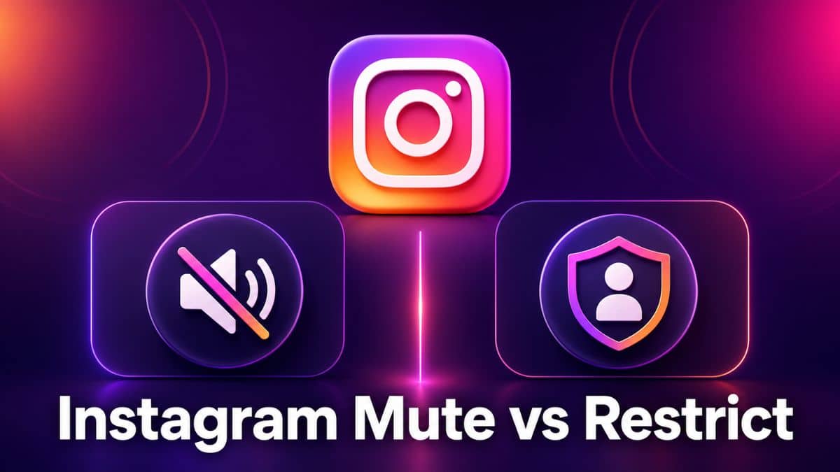 Instagram Mute vs Restrict