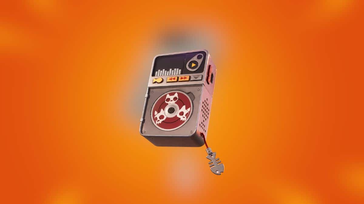 KATS Turntable Back Bling in Fortnite