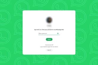 Lock WhatsApp Web With a Password