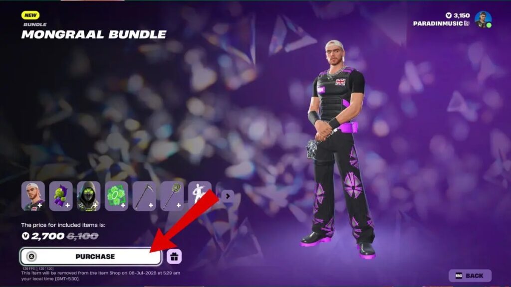 Mongraal Fortnite Skin