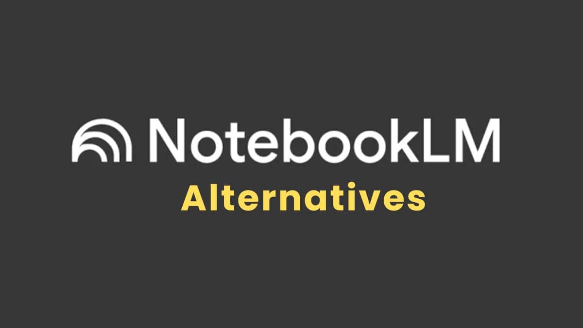 NotebookLM Alternatives