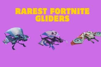 Rarest Fortnite Gliders