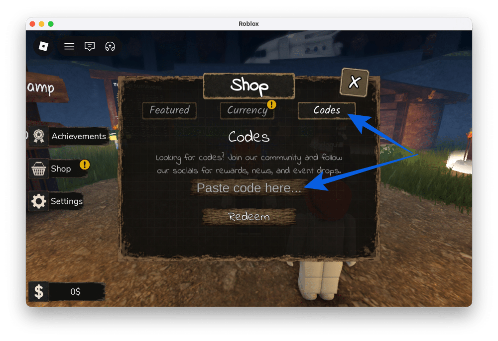 Redeem Roblox Nightfall Codes