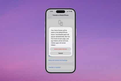 Reset Your iPhone Home Screen Layout Without Losing Apps or Data