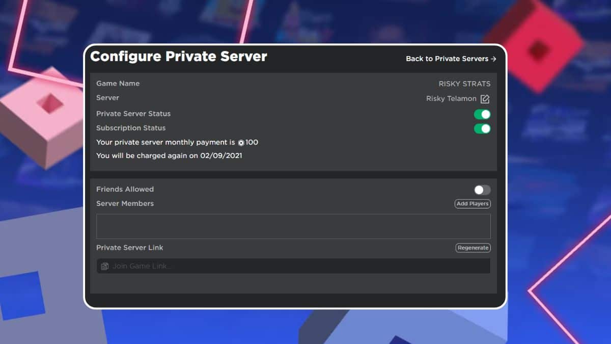 Roblox Private Servers Explained Cost Setup 2026 Changes