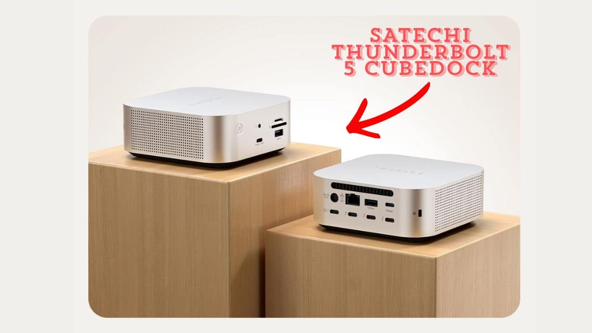 Satechi Thunderbolt 5 CubeDock