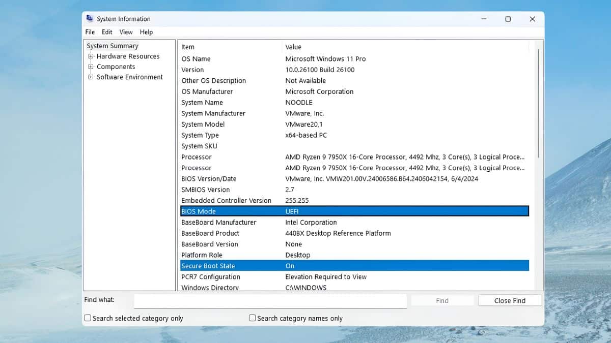 Secure Boot in Windows 11