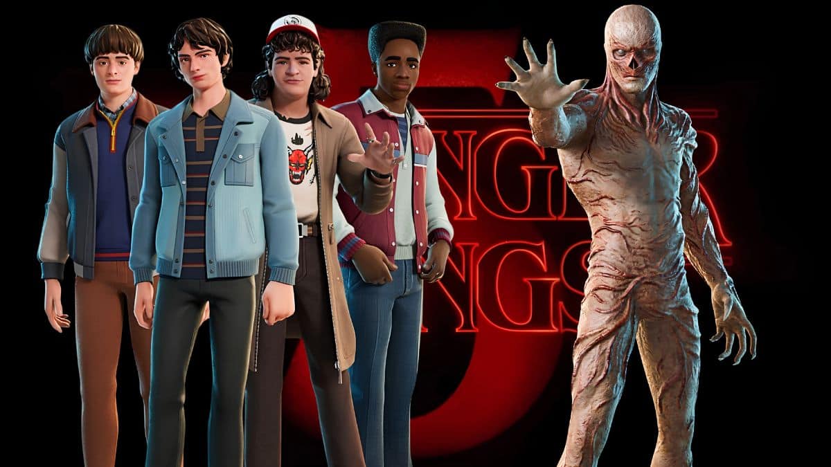 Stranger Things Skins in Fortnite