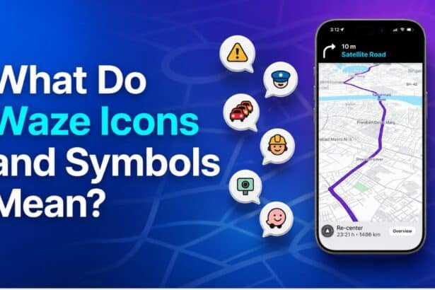 What Do Waze Icons and Symbols Mean