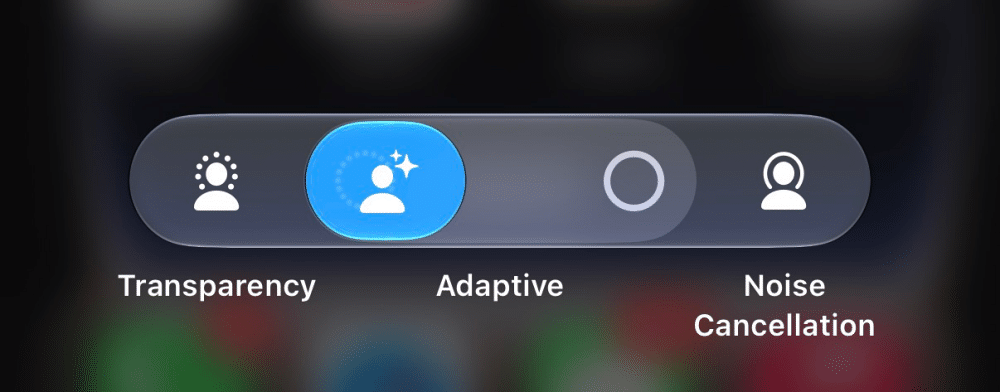iOS 27 Beta 4 Adaptive Audio mode