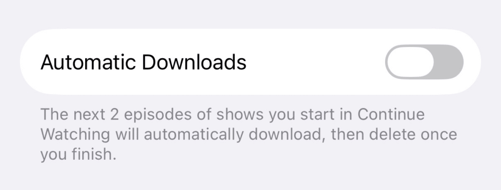 iOS 27 Beta 4 Turn on the new Automatic Downloads toggle