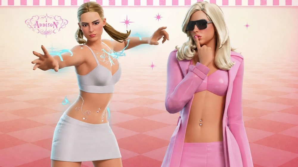Addison Rae Skins in Fortnite