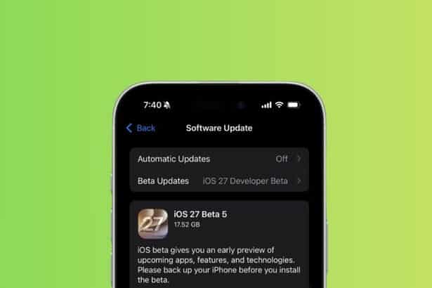 Apple Rolls Out iOS 27 Beta 5