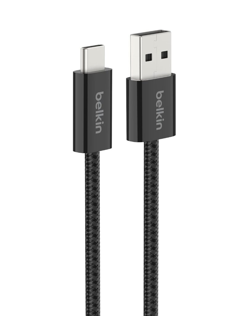Belkin USB A to USB C 15W Braided Cable