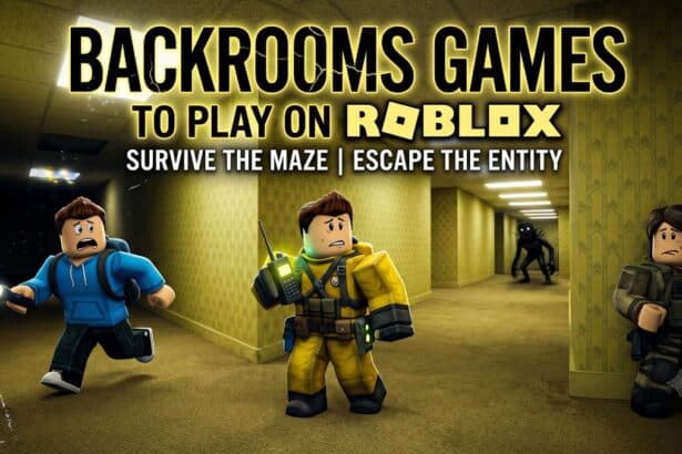 Best Backrooms Games to Play on Roblox