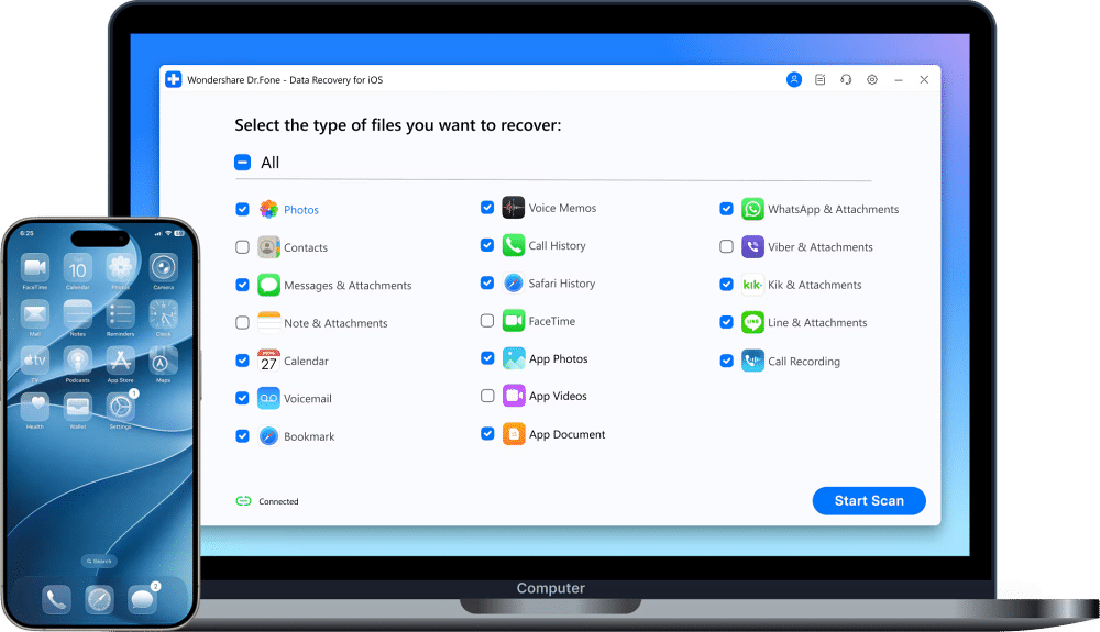 Dr.Fone Data Recovery