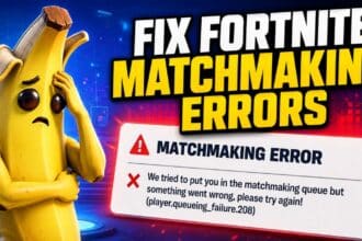 Fix Fortnite Matchmaking Errors in Chapter 7 Season 4