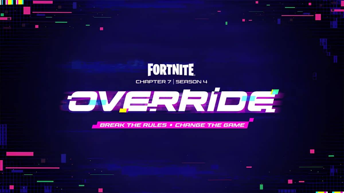 Fortnite Chapter 7 Season 4 'Override' Officially Announced for August 20