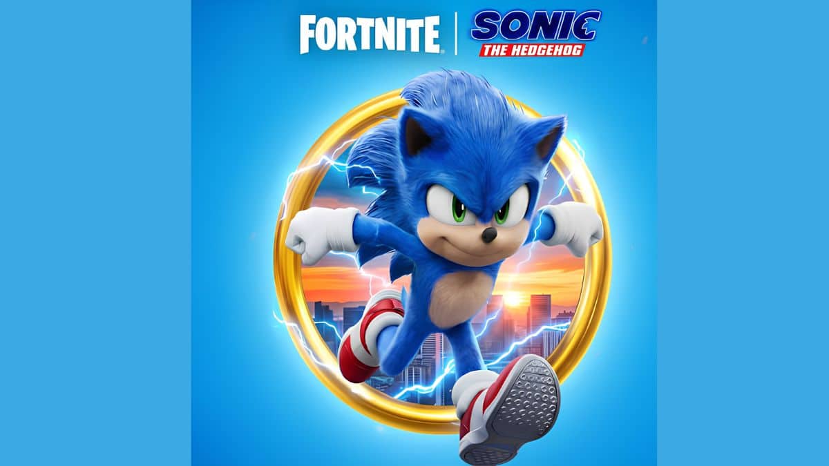 Fortnite x Sonic Comic