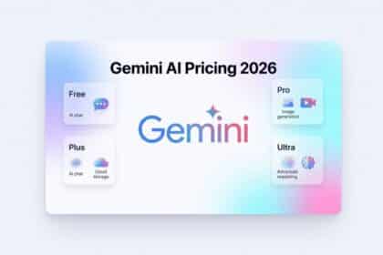 Gemini AI Pricing in 2026