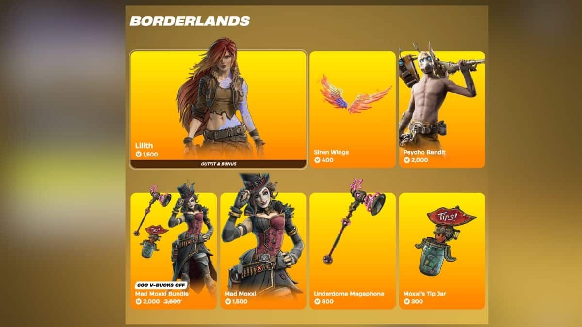 Get the Lilith Skin and Borderlands Bundles